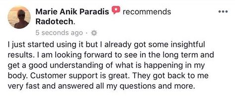 Marie Anik Paradis RaDoTech review 