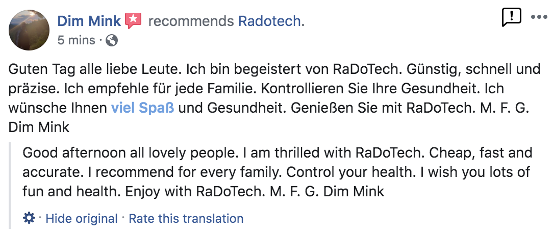 Dim Mink RaDoTech review 